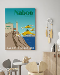 After Hover: Star Wars Illustration - Naboo