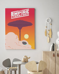 After Hover: Star Wars Illustration - The Empire strikes back