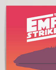 After Hover: Star Wars Illustration - The Empire strikes back