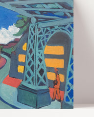 After Hover: Ernst Ludwig Kirchner - Railway overpass Löbtauer Straße in Dresden