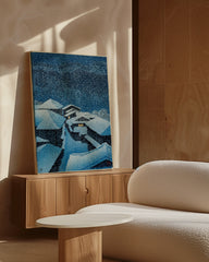 After Hover: Kawase Hasui - Schneesturm in Hatori bei Nacht