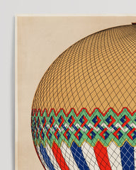 After Hover: French hot air balloon "Le Tricolore"