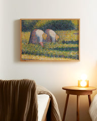 After Hover: Georges Seurat - Peasant Women at Work