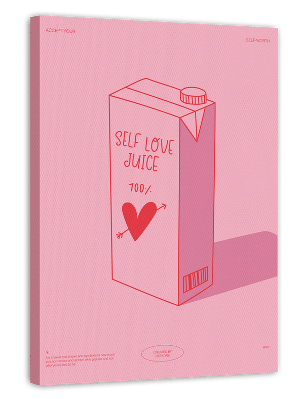 100% Selflove Juice in Rosa