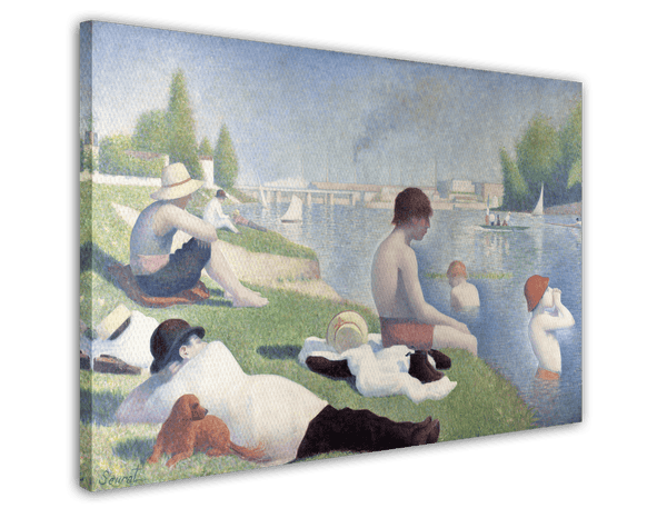 Georges Seurat - Badende in Asnierès (Baigneurs à Asnierès)