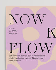 After Hover: Flowmarkt in Berlin Neukölln with floral pattern