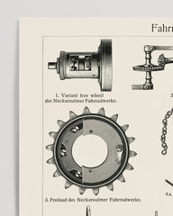 After Hover: Vintage-look bicycle parts