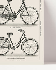 After Hover: Historic bicycles in black and white