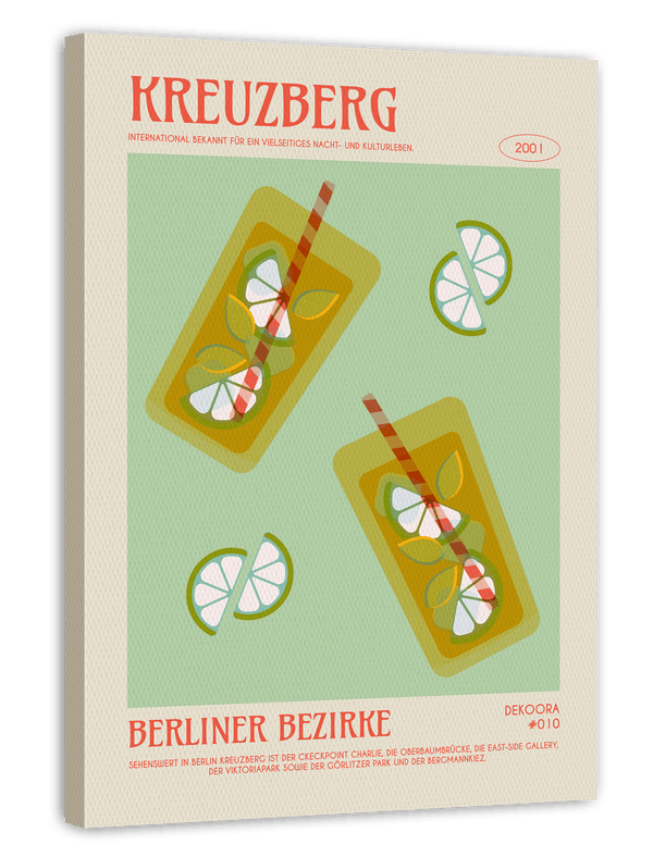 Sehenswürdigkeiten in Berlin Kreuzberg - Cocktails in Grün
