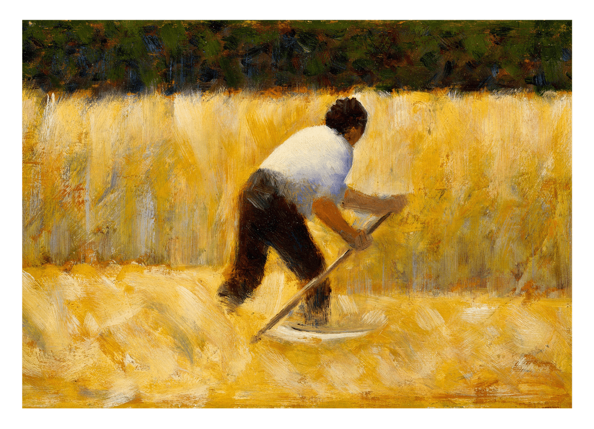 Georges Seurat - Der Mäher