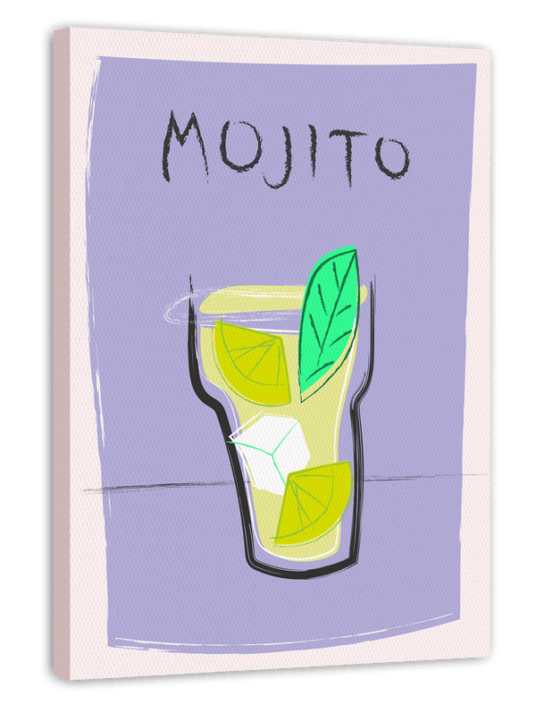 Mojito Cocktail mit Limetten