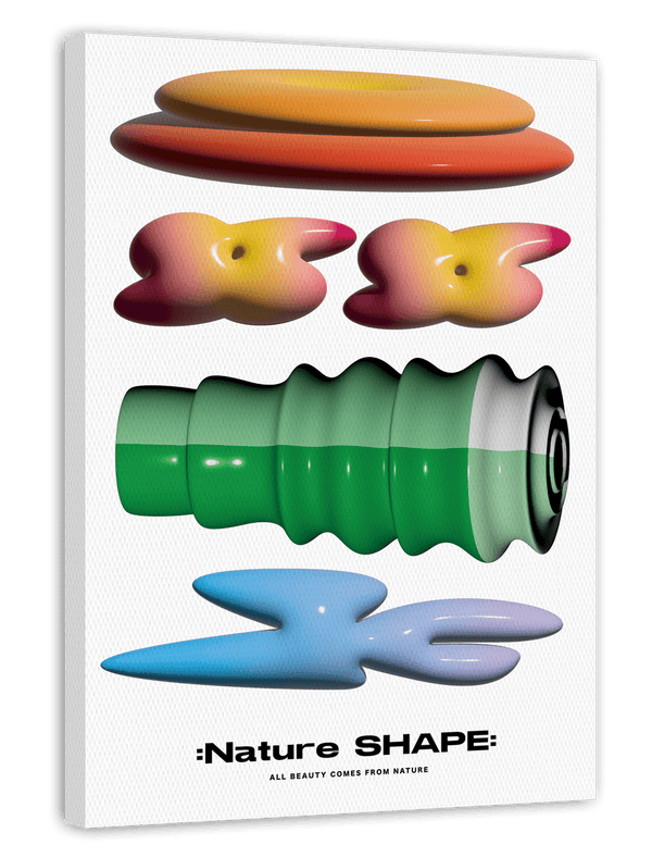 Nature Shape: All beauty comes from nature