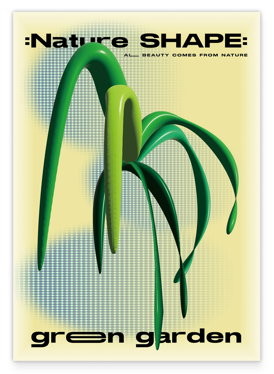Grüner Garten aus der Nature Shape Serie