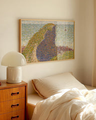 After Hover: Georges Seurat - Study for "Le Bec du Hoc, Grandcamp"