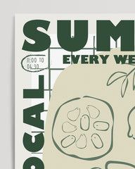 After Hover: Exotic fruits from the summer market
