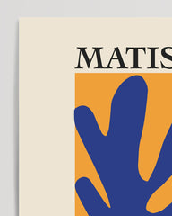 After Hover: Blue Coral Leaf inspired by Matisse