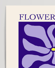 After Hover: Berlin Flower Market - Floral patterns in violet
