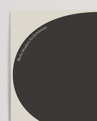 After Hover: Abstract forms in black - Bauhaus inspired