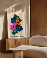 After Hover: Abstraktes Blumen-Muster - Les fleurs