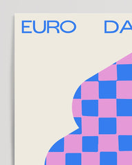 After Hover: Euro Dance with checkerboard pattern