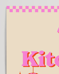 After Hover: This Kitchen is for Dancing - in pink