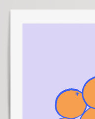 After Hover: Oranges in their peel - still life