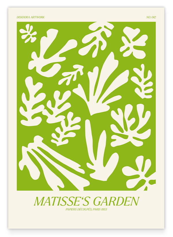 Matisse's Garden - Blätter im Stil von Matisse