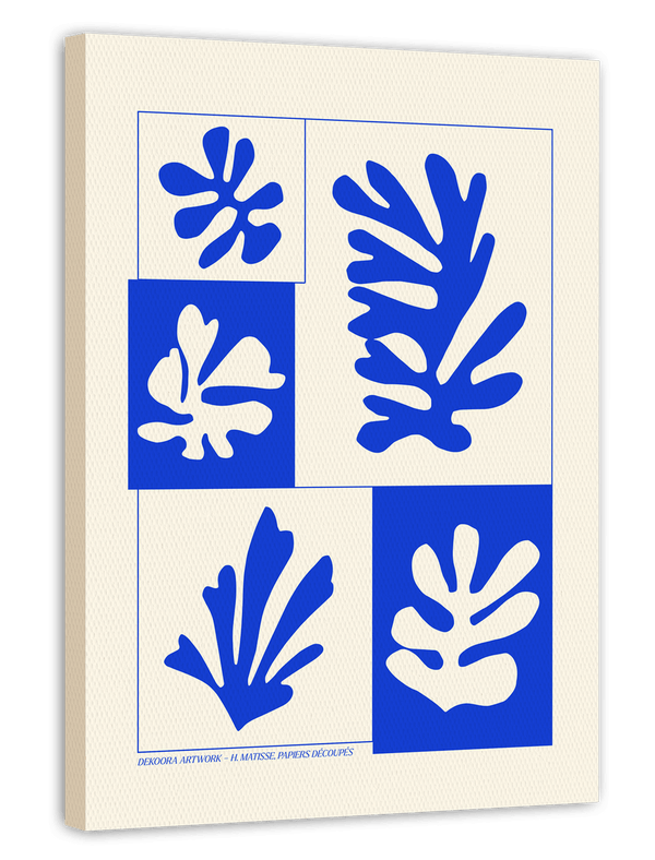 Korallen Kollage von Matisse inspiriert
