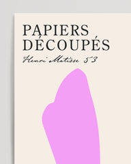 After Hover: Coral in Pink - Henri Matisse reinterpreted