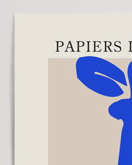 After Hover: Abstract female silhouette in the Matisse style