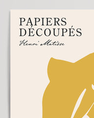 After Hover: Dancing Woman in Yellow - Matisse's Modern Interpretation