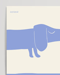 After Hover: Dachshund "Long Vienna" - Sausage Dog