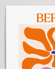 After Hover: Berlin Hackescher Markt - Retro Flowers in Orange