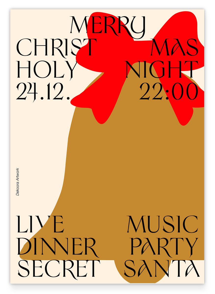 Christmas Bell - Goldene Weihnachtsglocke