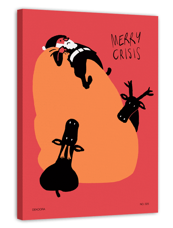 Merry Crisis - Lustiges Weihnachtsmotiv