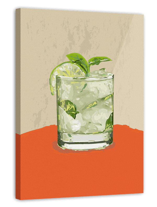 Mojito mit Limette & Minze