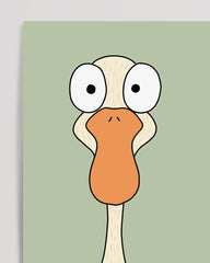 After Hover: Goose March - Cute animal illustration for children