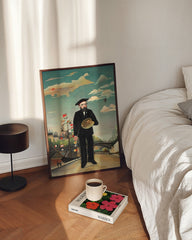 After Hover: Henri Rousseau - Selbstbildnis mit Palette