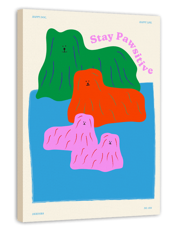 Stay Pawsitive: Happy Dog, Happy Life
