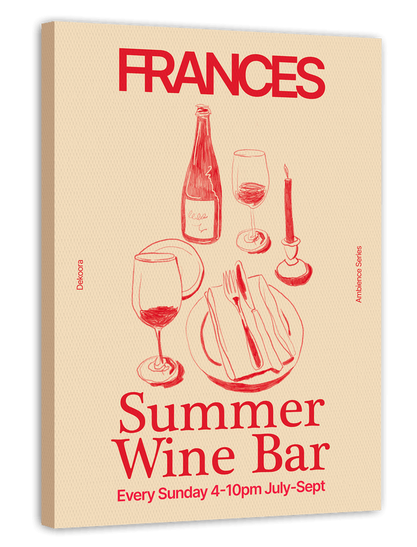 Frances Wine Bar - Dinner bei Wein & Kerzenschein