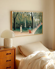 After Hover: Henri Rousseau - The Luxembourg Gardens - Shopin Monument