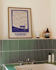 After Hover: Hamburg, Ahoi! Maritime Hafen-Illustration