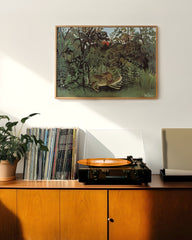 After Hover: Henri Rousseau - The Hungry Lion