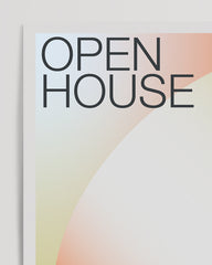 After Hover: Open House Fine Art Gallery - retro inspired