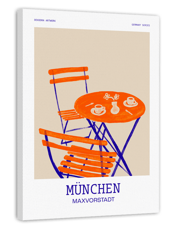 Café in Maxvorstadt - Münchens moderner Mikrokosmos