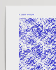 After Hover: Les Vagues - Abstract Waves in Blue