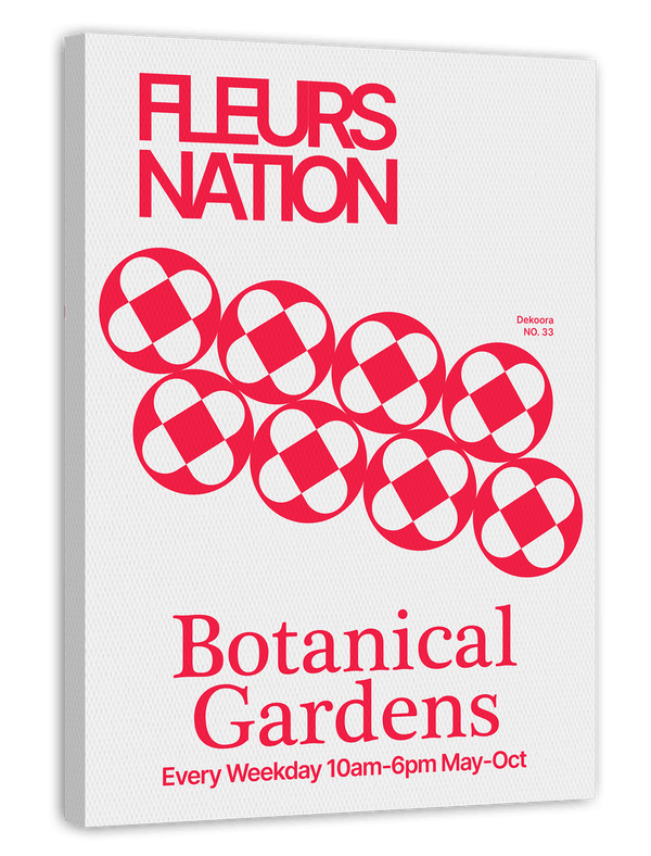Fleurs Nations - Botanical Gardens Invitation