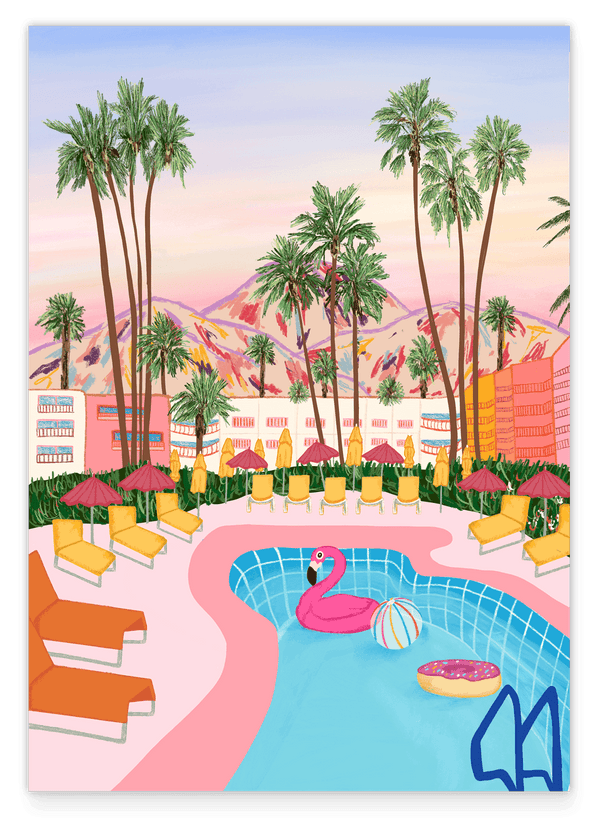 California Pool Party - Sommer in allen Farben