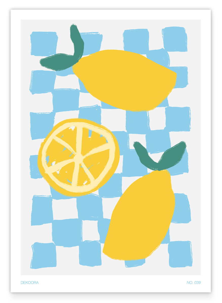 Summer Lemons - Zitronen auf der Decke