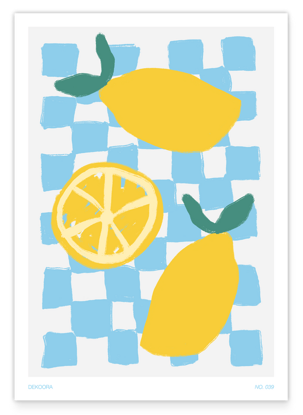Summer Lemons - Zitronen auf der Decke